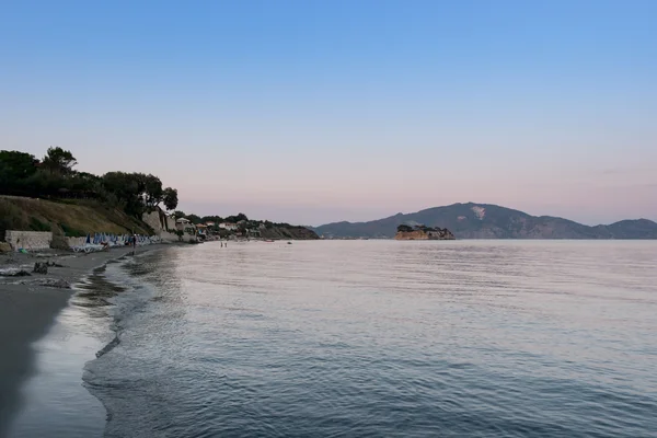 扎金索斯岛上美丽的大海风景 — 图库照片