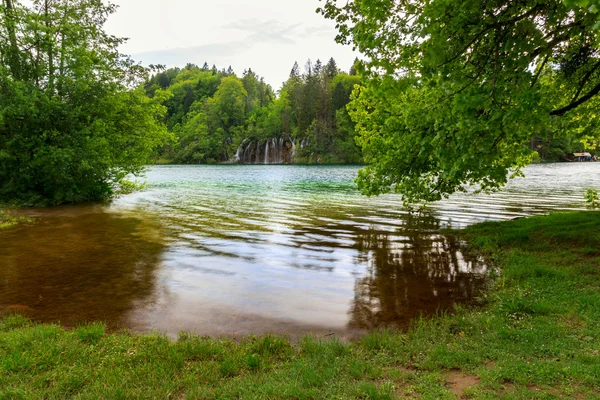 Parc national des lacs de Plitvice en Croatie — Photo