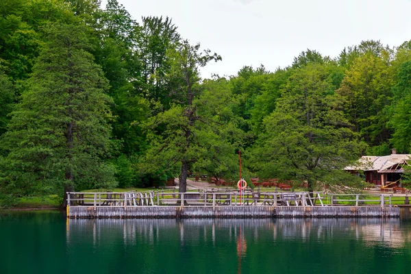 Lacs de Plitvice en Croatie — Photo