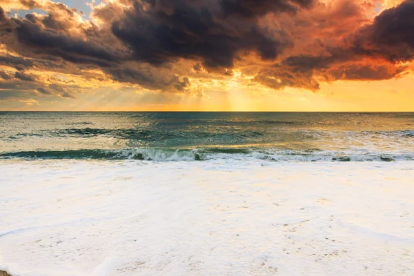 Playa del atardecer —  Fotos de Stock