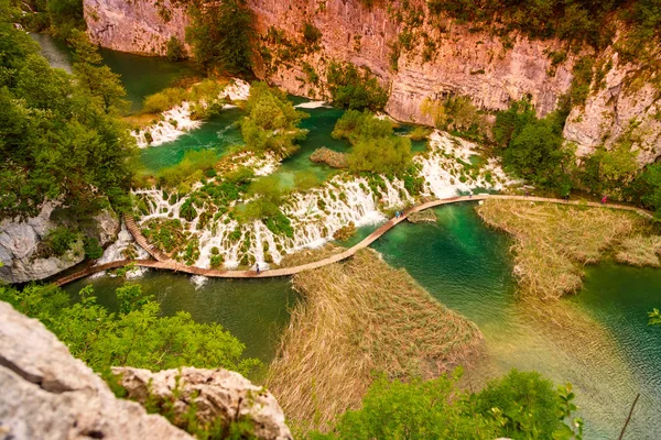 Sahil park Plitvice Gölleri — Stok fotoğraf