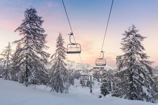 Skizentrum vogel-slowenien — Stockfoto