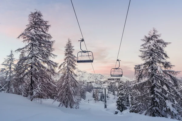 Skizentrum vogel-slowenien — Stockfoto