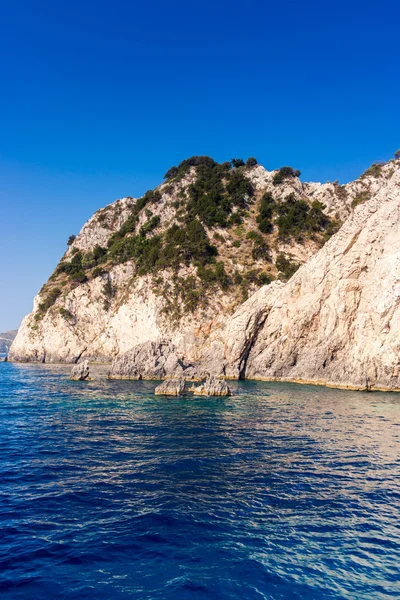 Zakynthos adada güzel deniz manzara — Stok fotoğraf