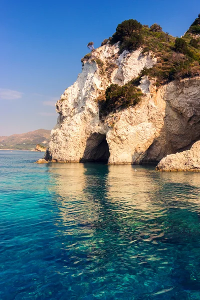 Prachtige zee landschappen op Zakynthos eiland — Stockfoto