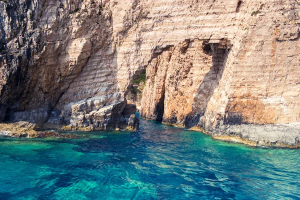 Hermosos paisajes marinos en la isla de Zakynthos — Foto de Stock