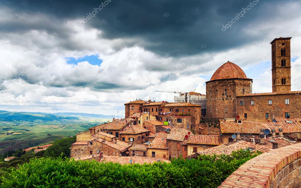 Ancient center of village Volterra