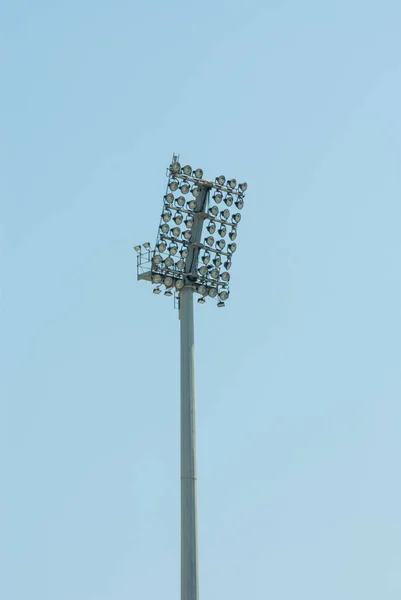 Stadium Light Pole Sky — Stock Photo, Image