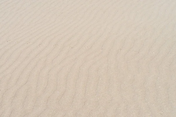 Fundo Textura Areia Com Padrão Onda — Fotografia de Stock