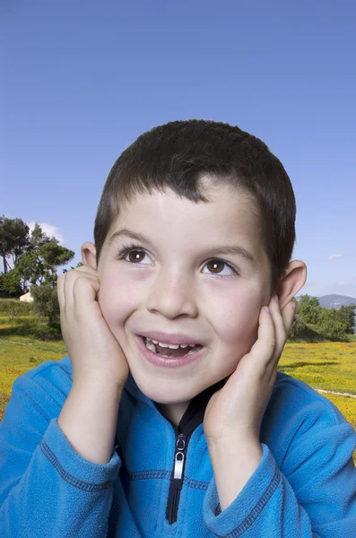 Bambino allegro — Foto Stock