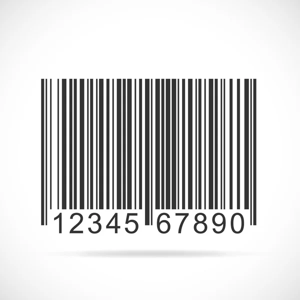 Barcode illustratie — Stockvector