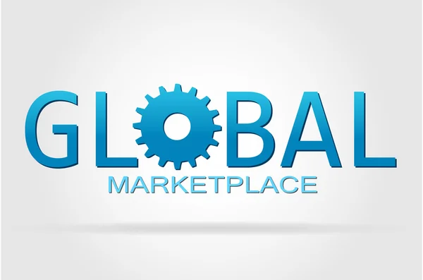 Global Marketplace — Stock Vector