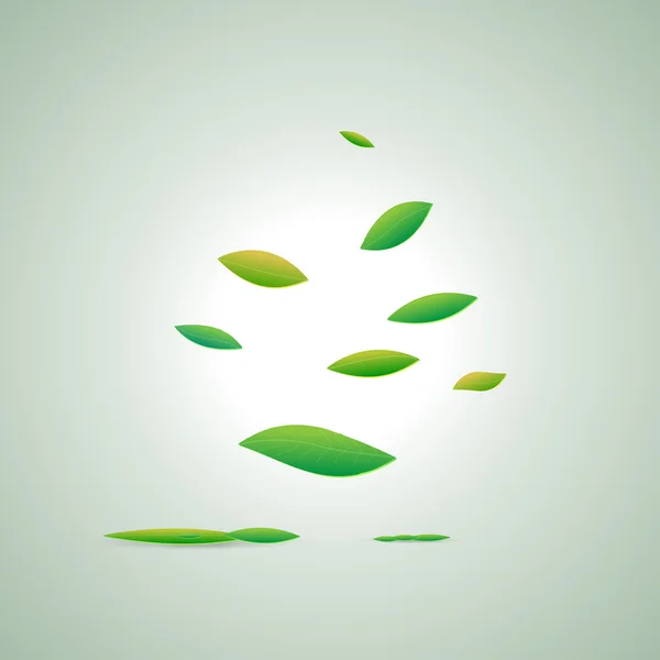 Падающие листья — стоковый вектор