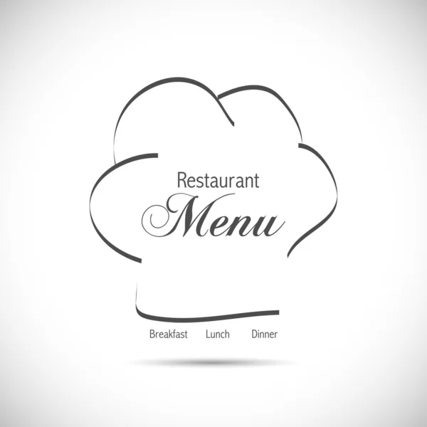 Diseño del logotipo del restaurante — Vector de stock