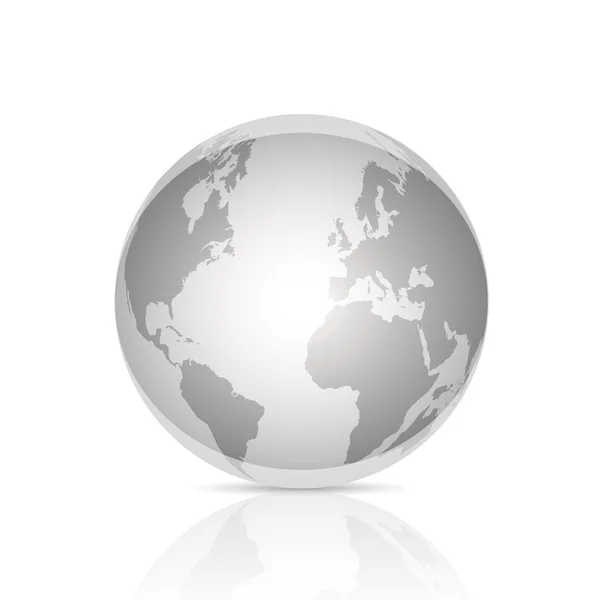 Illustration globe mondial — Image vectorielle
