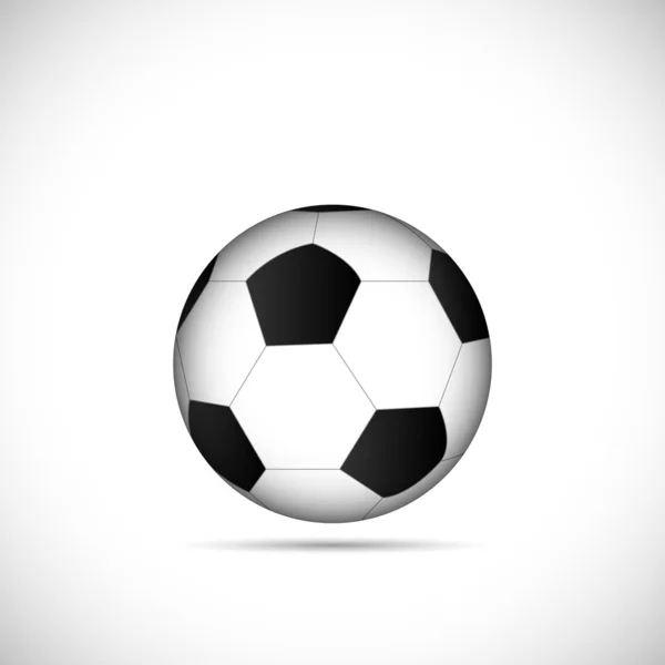 Illustration ballon de football — Image vectorielle