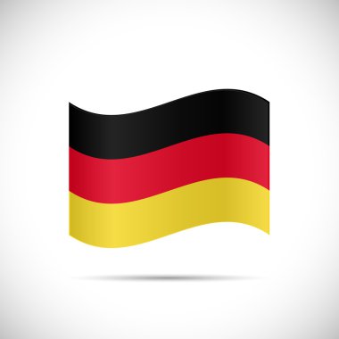 Almanya bayrağı çizimi