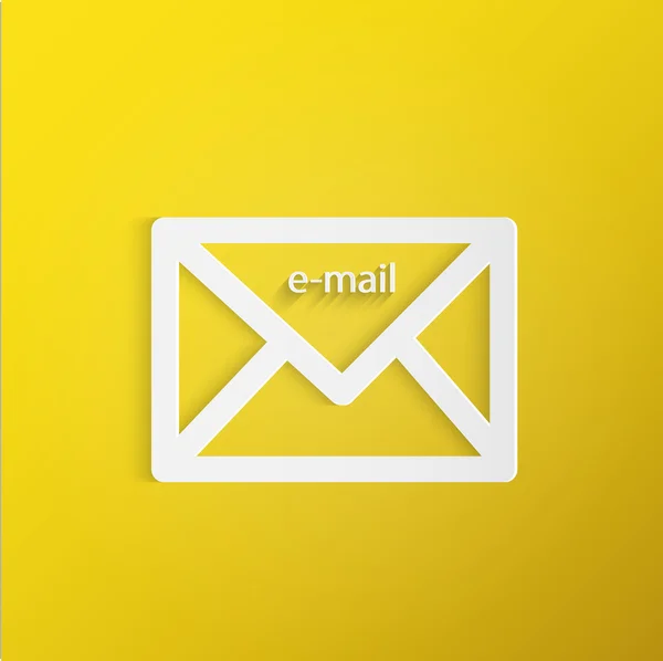 E-mail pictogram illustratie — Stockvector