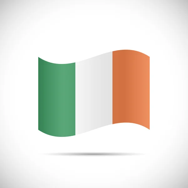 Ireland Flag Illustration — Stock Vector