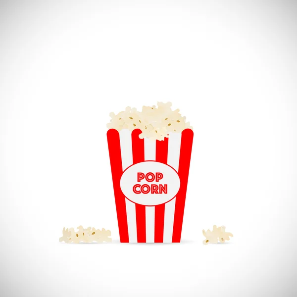 Popcorn ilustrace — Stockový vektor