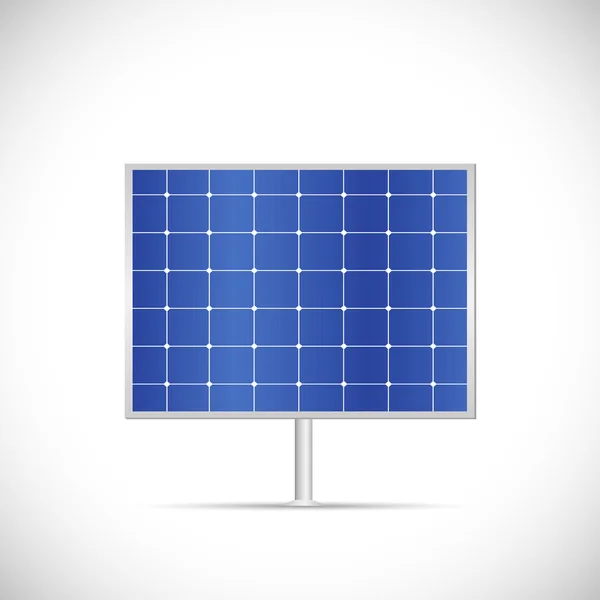 Solar Panel Illustration — Stock Vector