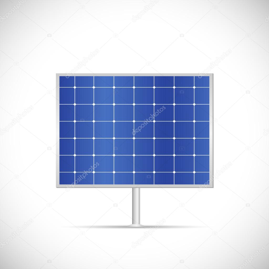 Solar Panel Illustration