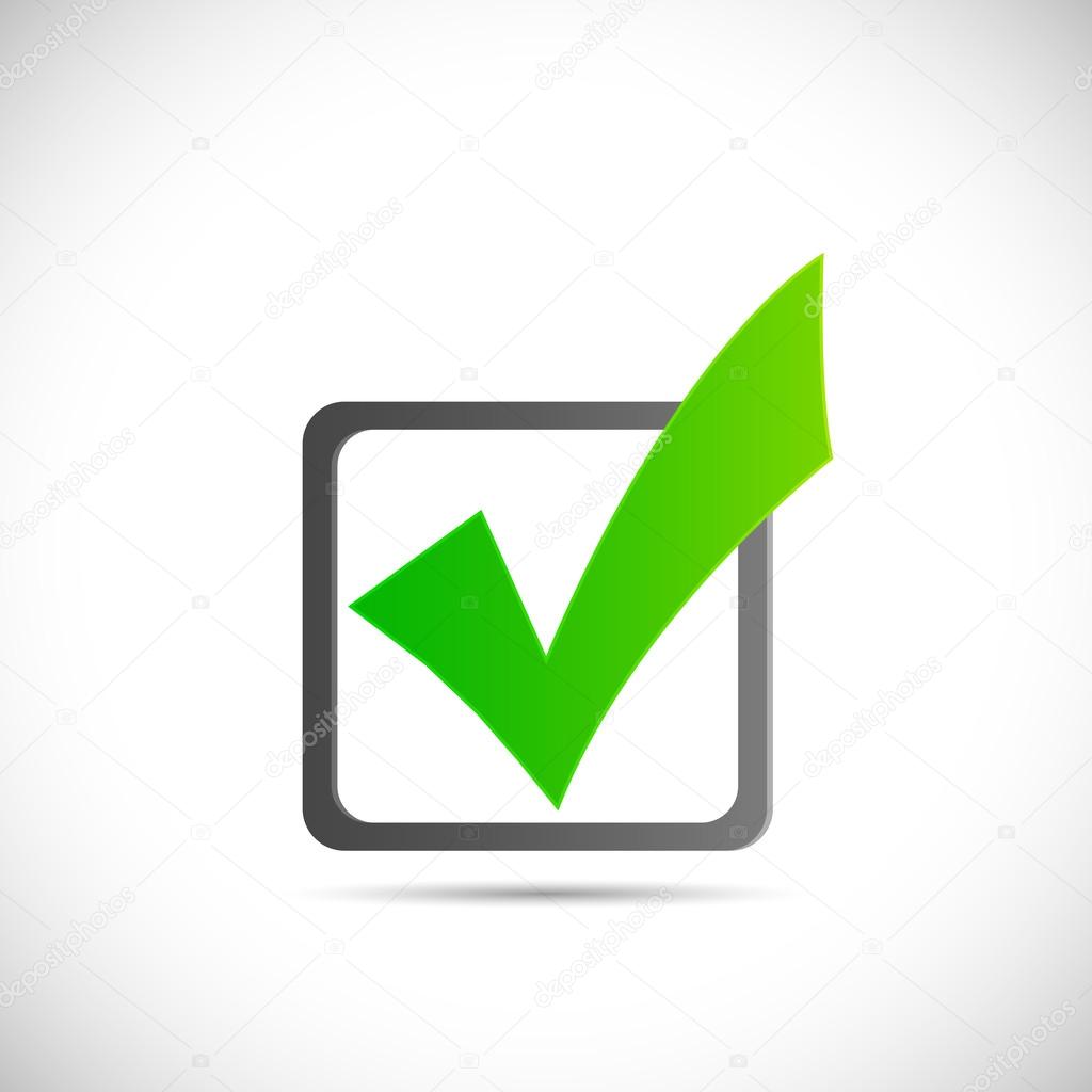 Green Check Mark Illustration