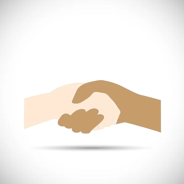 Handshake Illustration — Stock Vector
