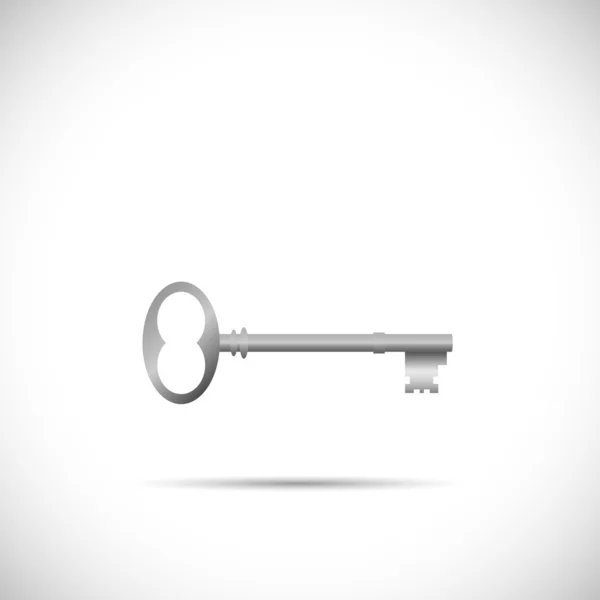 Skeleton Key Illustration — Stock Vector