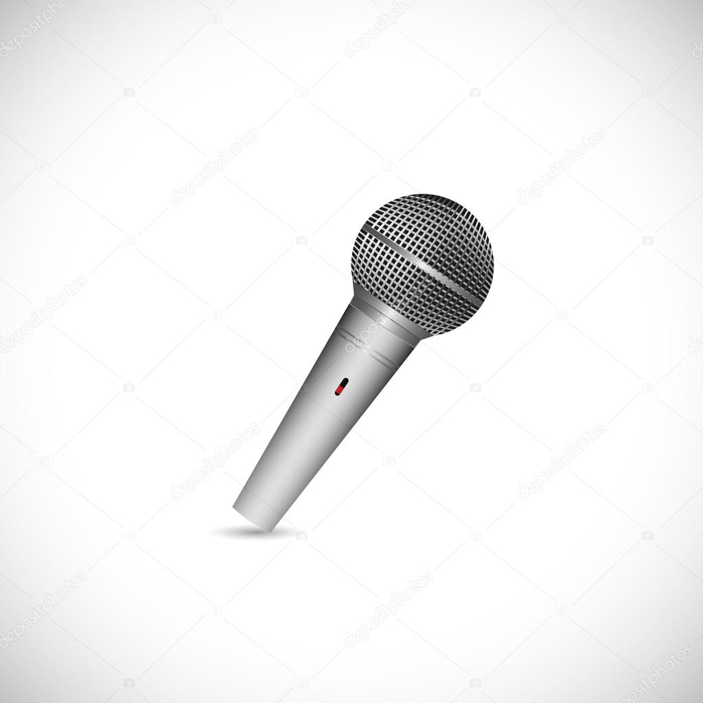 Microphone Illustration