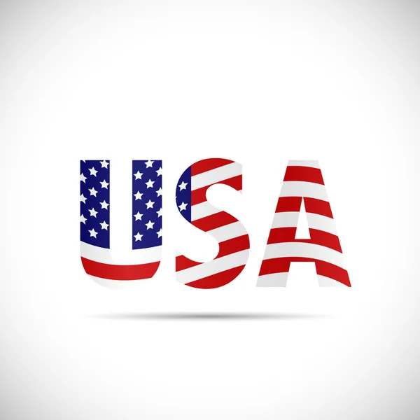 Illustration USA — Image vectorielle