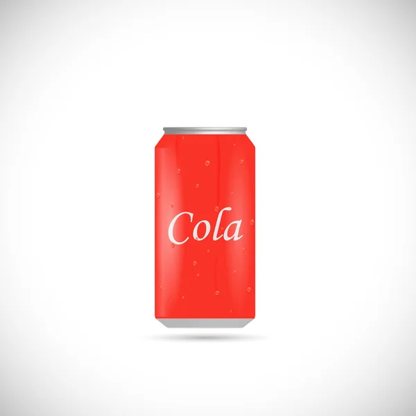 Illustration de canettes de soda — Image vectorielle