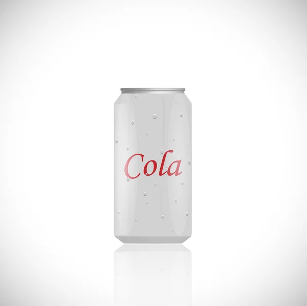 Soda puede ilustración — Vector de stock