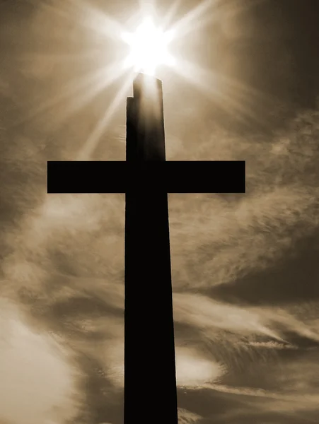 Religieuze cross — Stockfoto