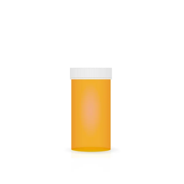 Pill Bottle — Stock Vector