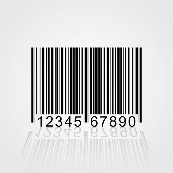 Barcode-Illustration — Stockvektor