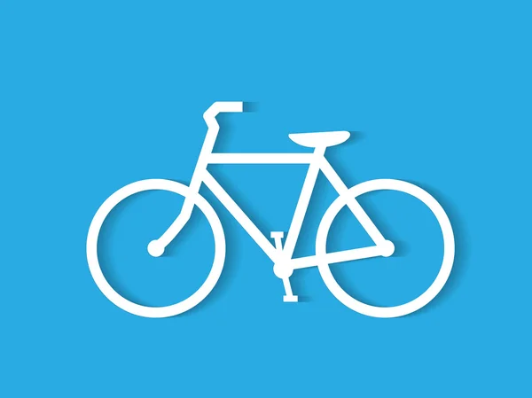 Fahrrad-Illustration — Stockvektor