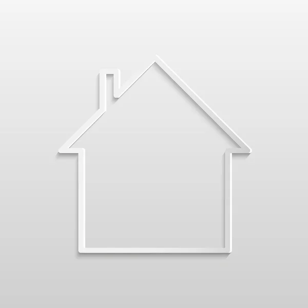 Ilustrace domu — Stockový vektor