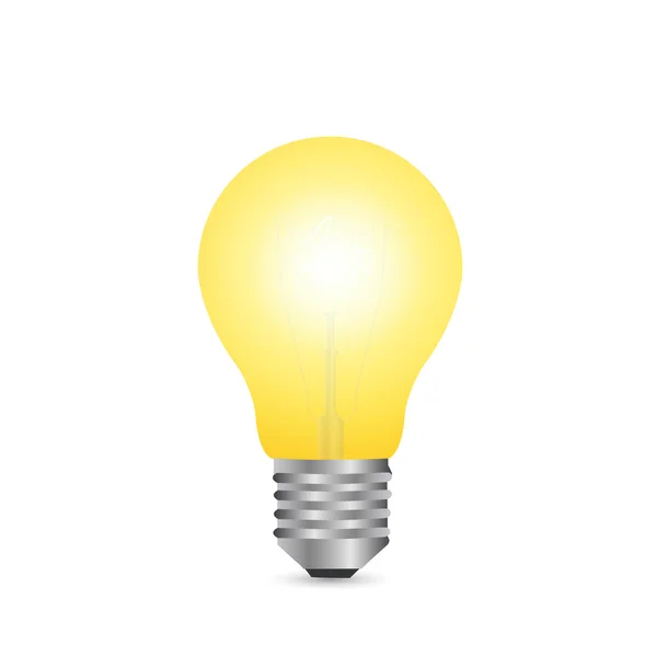 Lightbulb Illustration — Stock Vector