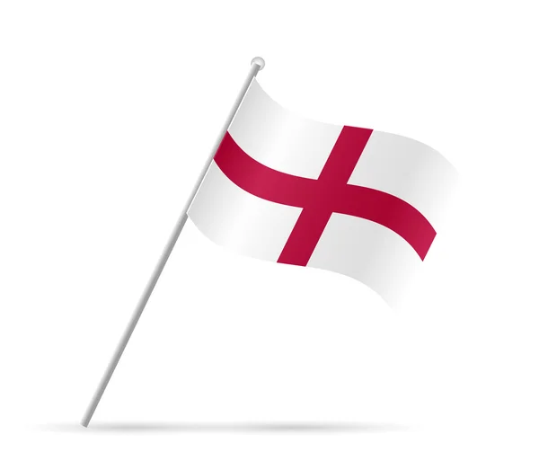 Illustration af englands flag – Stock-vektor