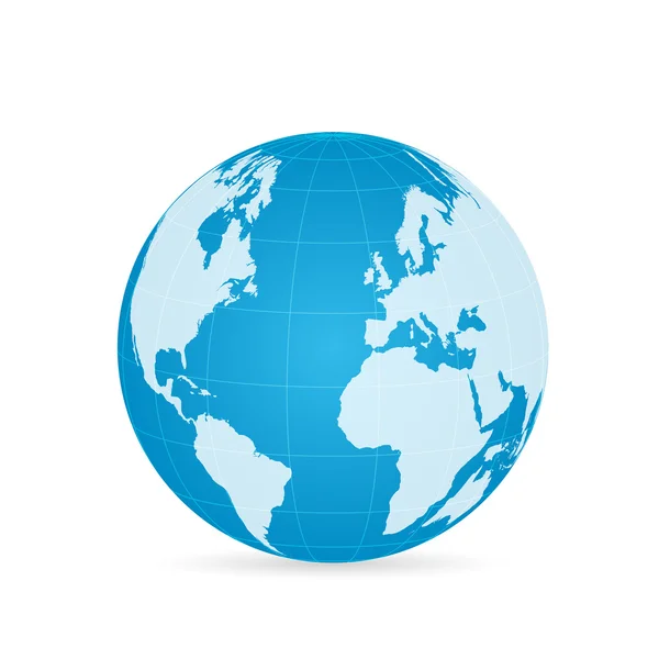 World Globe — Stock Vector