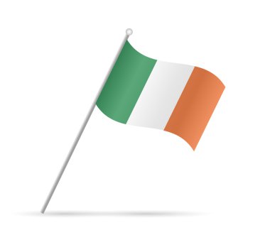 Ireland Flag Illustration