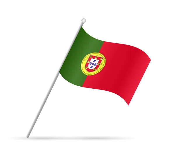 Portugal Bandera Ilustración — Vector de stock