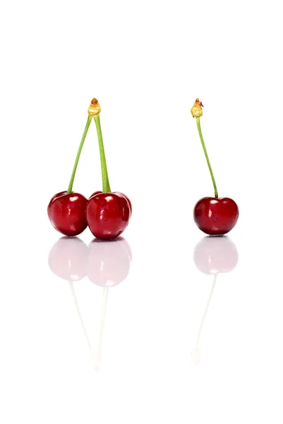 Fresh ripe cherries — Stock Photo, Image