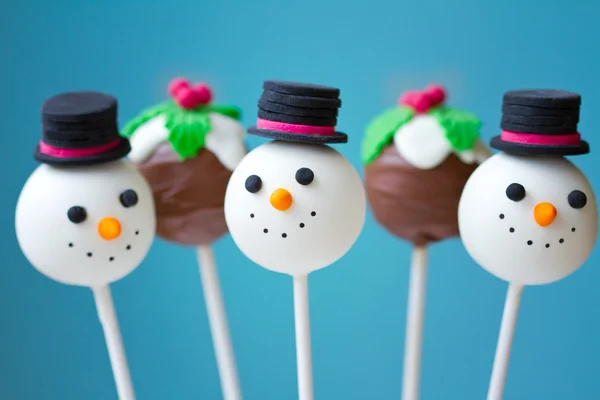 Torta di Natale si apre — Foto Stock