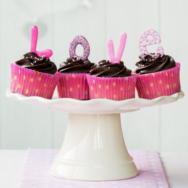 Sevgililer cupcakes