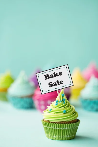Bake sale cupcake — Stock Photo, Image