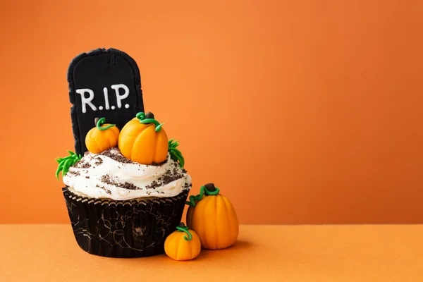 Halloween-Cupcake — Stockfoto