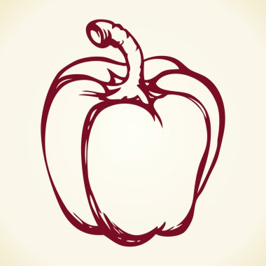 Biber. Vektör çizim