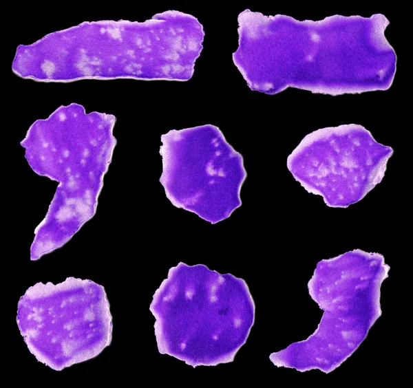 Szorstki czcionki fioletowy papier — Zdjęcie stockowe
